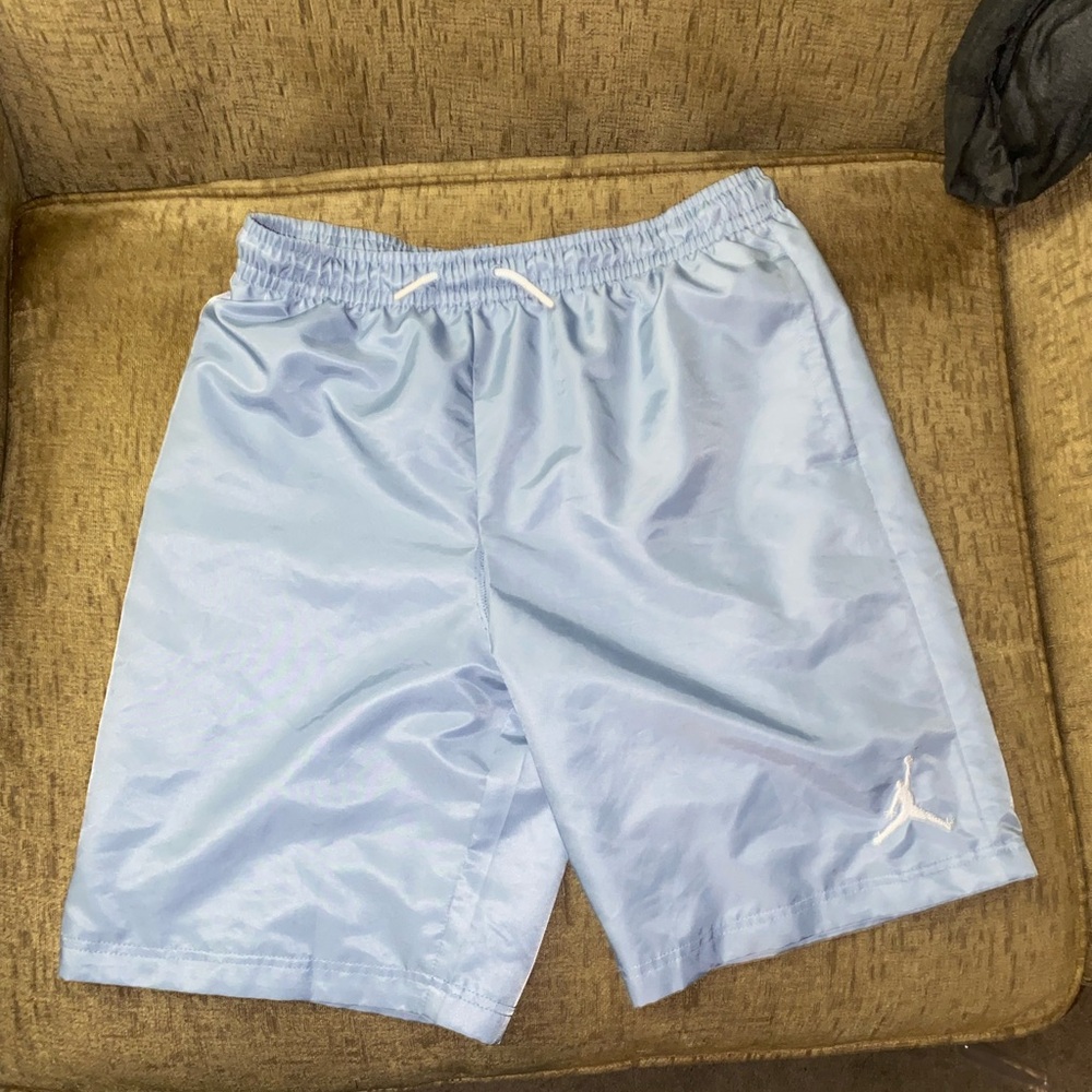 Jordan Light Blue Athletic Shorts